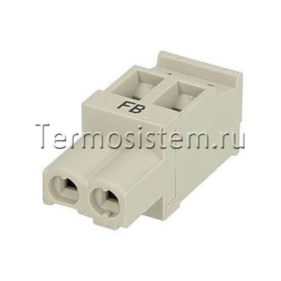 Клемма 2-х конт. FB, серый (7747023714)